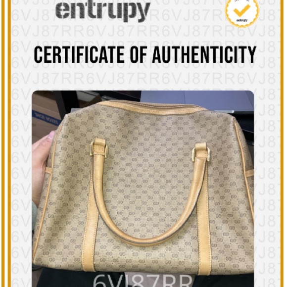 1985 GUCCI MICROGUCCISSIMA 2 WAY SHOULDER BAG - Picture 2 of 9